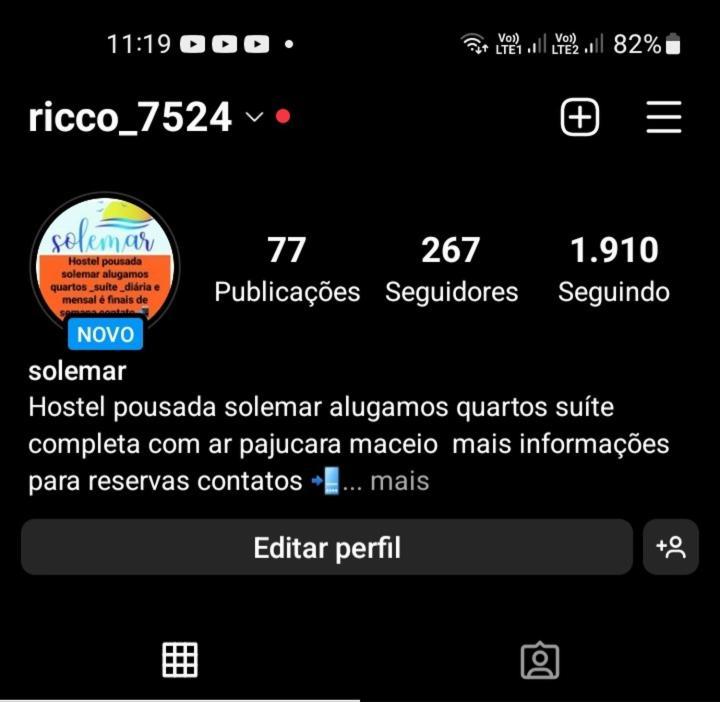 Solemar Lejlighed Maceió Eksteriør billede
